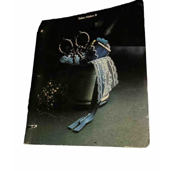 Talon Makes It VTG Zipper Sewing Booklet Threads Tapes Trims Seams Fabrics - Picture 2 of 8